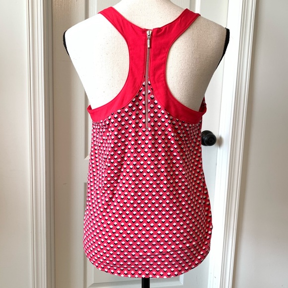 BANANA REPUBLIC Geometric Print Racer Back Tank—SM - Picture 5 of 14